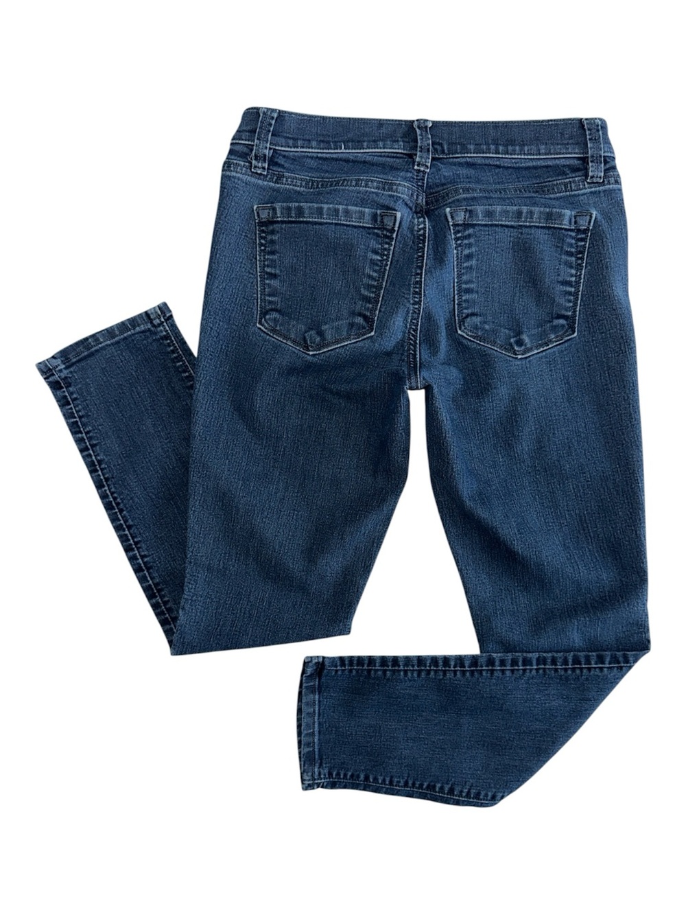 Ann Taylor Loft Women’s Dark Wash Denim Modern Skinny Jean Size 6 Petite - Picture 6 of 10